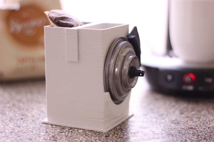 CoffeePad Trashcan (for Senseo) 3D Print 16486