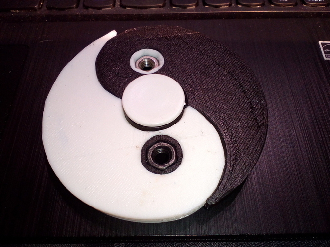 Hand Spinner yin yang 3D Print 164865