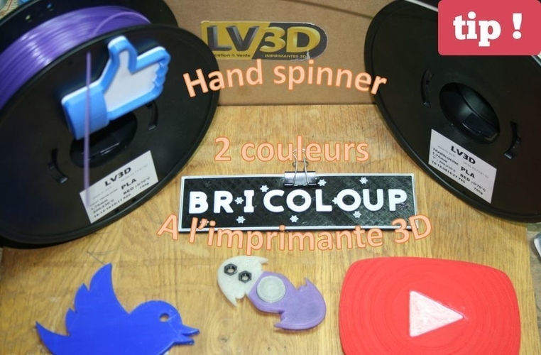 Hand spinner 3D Print 164867