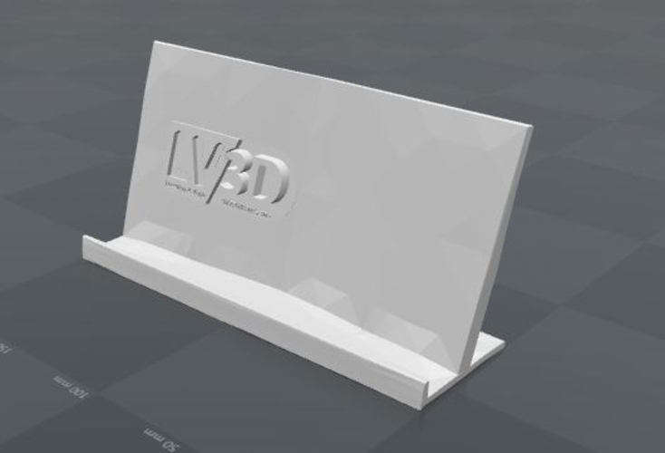 Support tablette et petit livre, LV3D 3D Print 164874