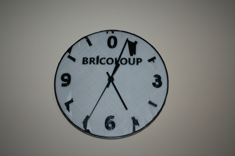 Horloge 24 h Bricoloup 3D Print 164893