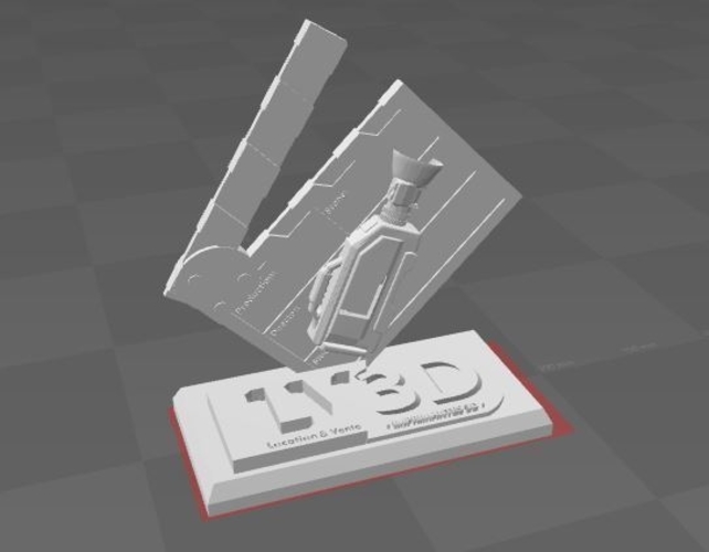 Trophée LV3D  3D Print 164896