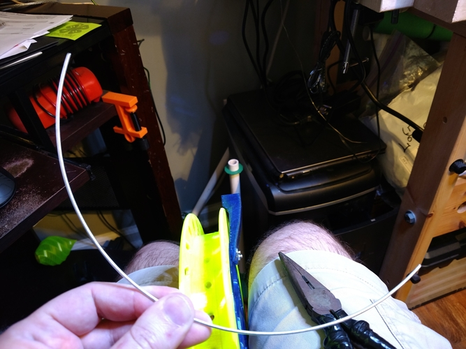 Airsoft Pellet Bearing Kite Reel Winder 3D Print 165041