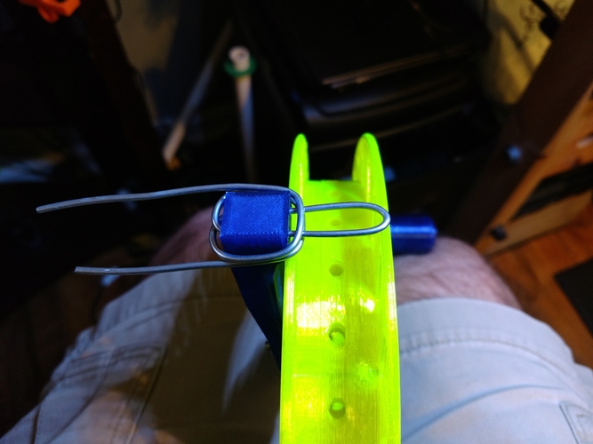 Airsoft Pellet Bearing Kite Reel Winder 3D Print 165043