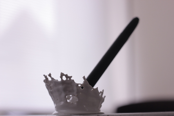 Medium Splashing Pen holder 3D Printing 16505
