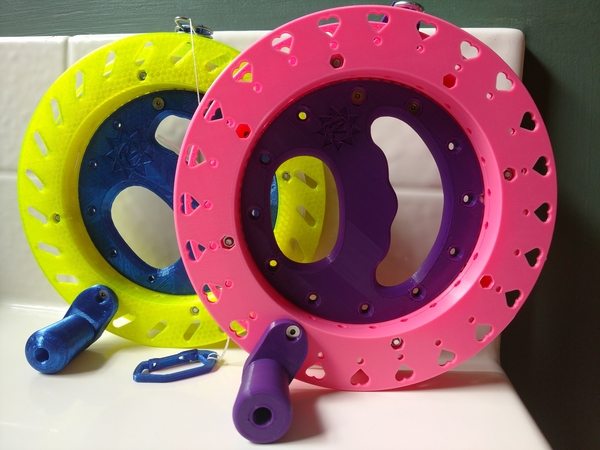 Airsoft Pellet Bearing Kite Reel Winder