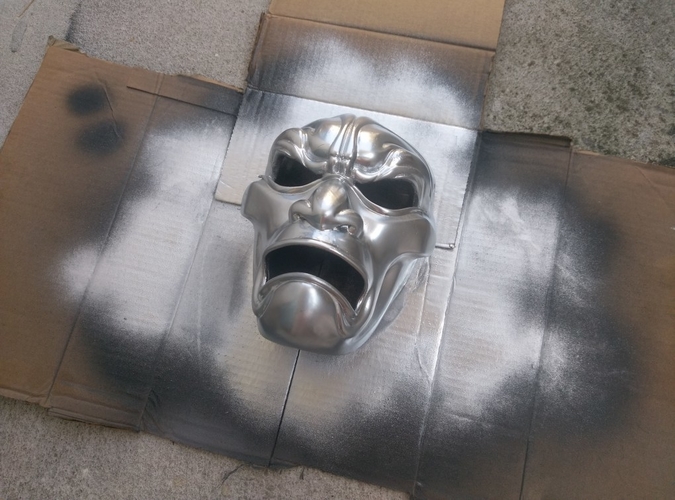 Immortal Warrior Mask - 300 3D Print 165095
