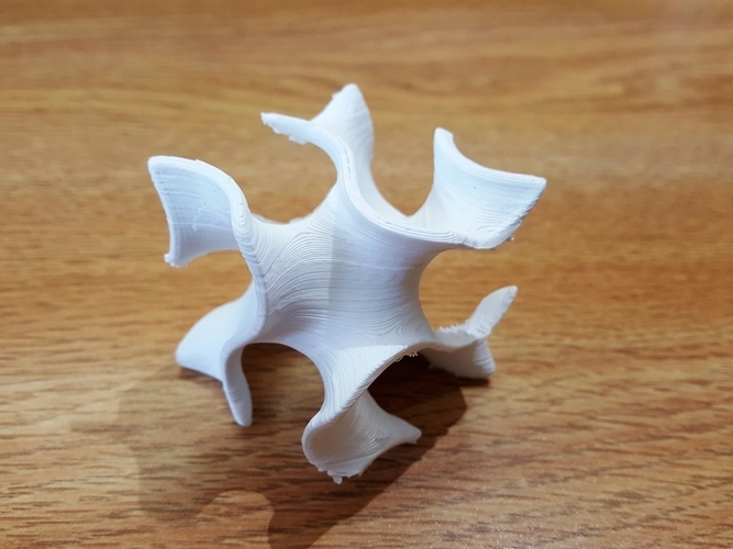 Gyroid and Gyroid Chunk 3D Print 165127