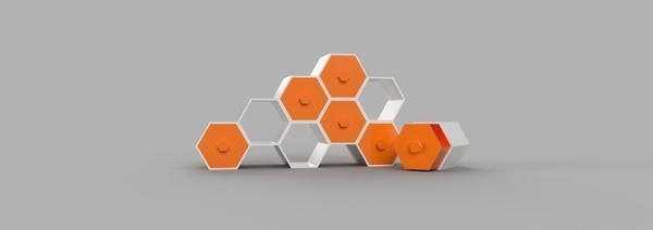 Modular Hex Drawers