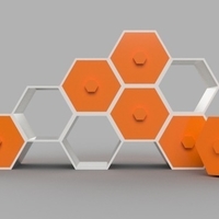 Modular Hex Drawers - Thumbnail 4