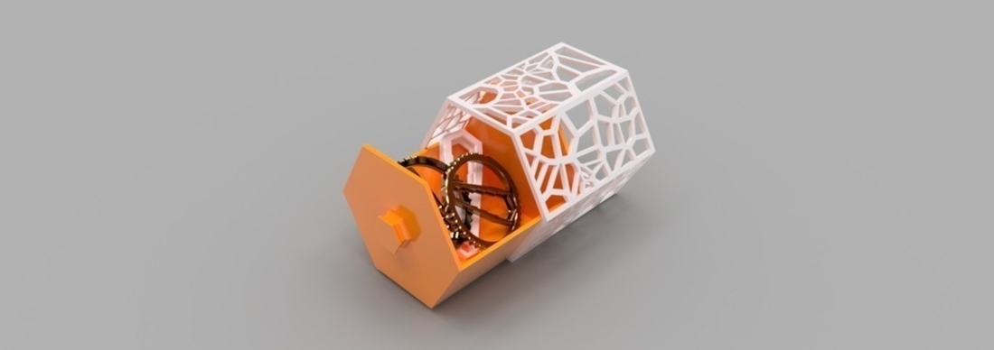 Modular Hex Drawers 3D Print 165189