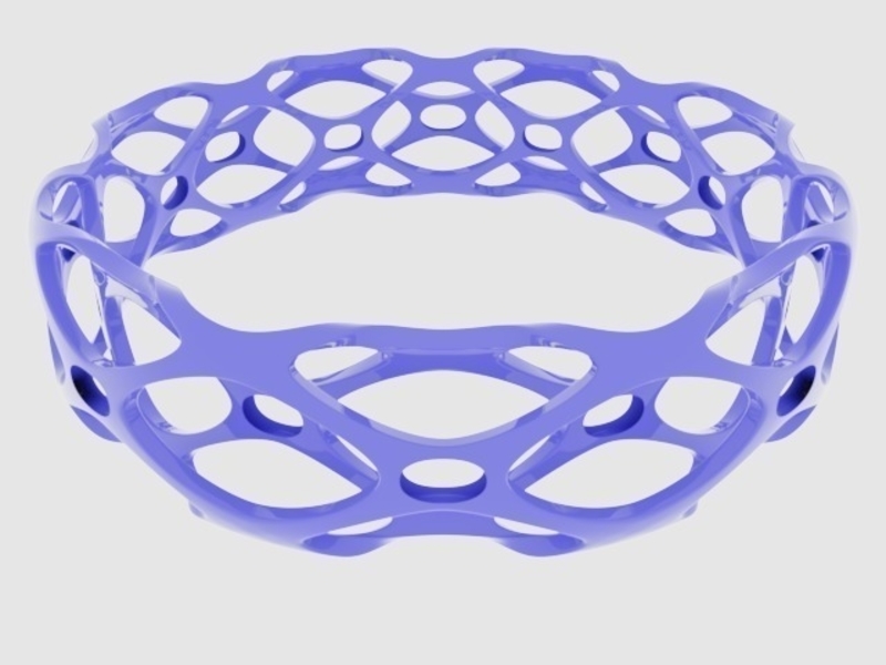 Subdivision Bangle Bracelet