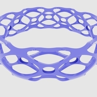 Small Subdivision Bangle Bracelet 3D Printing 165208