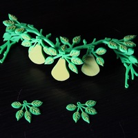 Pear Jewelry Set (easy to print) - Thumbnail 2