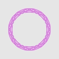 Subdivision Bangle Bracelet - Thumbnail 3