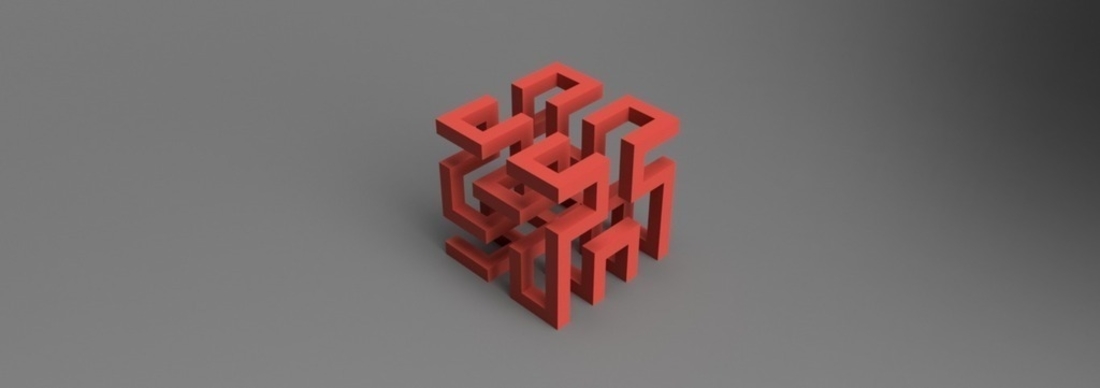 Hilbert Cube 3D Print 165234