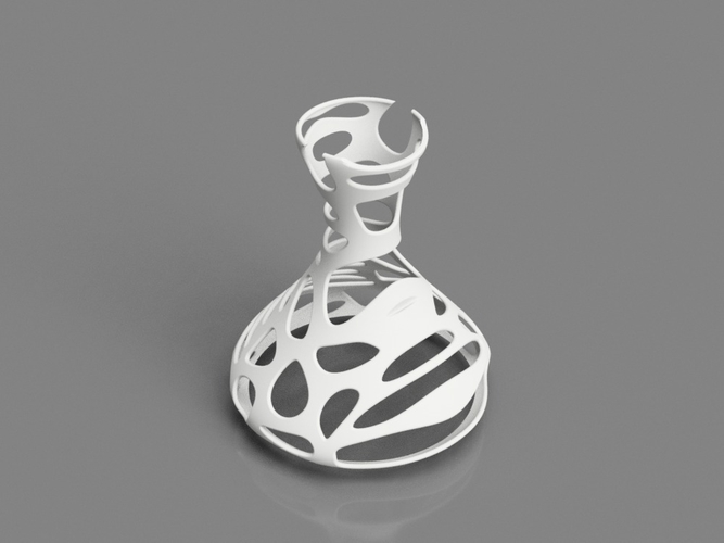 Voronoi Vase 3D Print 165256