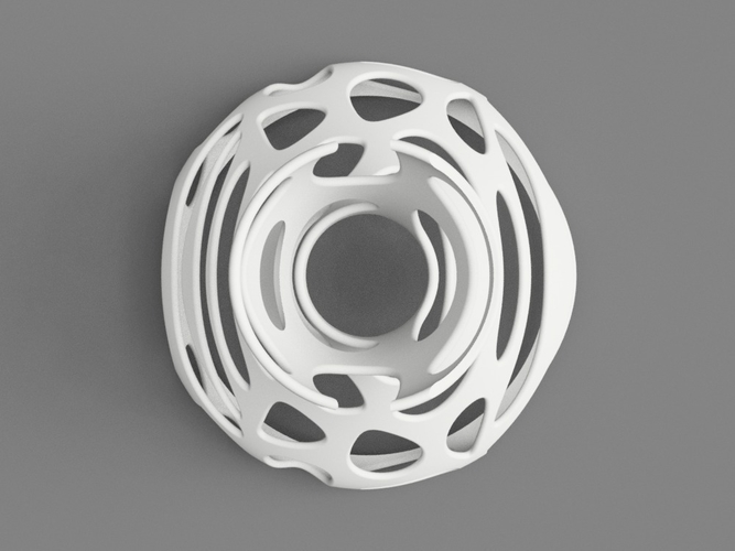 Voronoi Vase 3D Print 165258