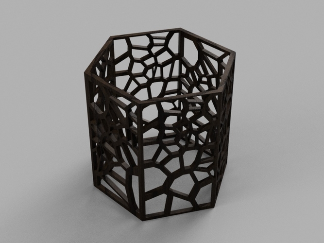 Modular Wine Rack 3D Print 165271