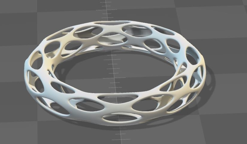 Voronoi Bracelet 3D Print 165274