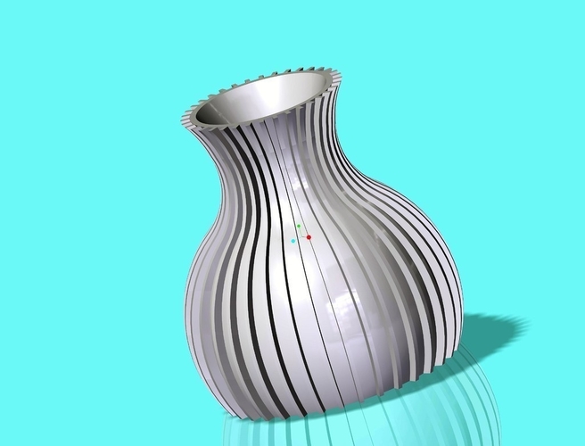 Vase 3D Print 165278