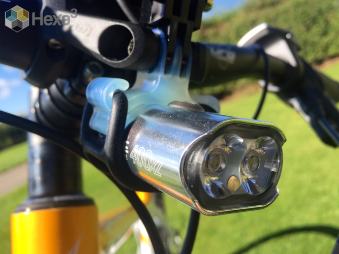 Go Pro Style Mount for Bike Light 3D Print 165320