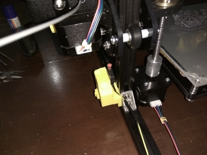 Tronxy X3 Adjustable Z-Stop 3D Print 165361