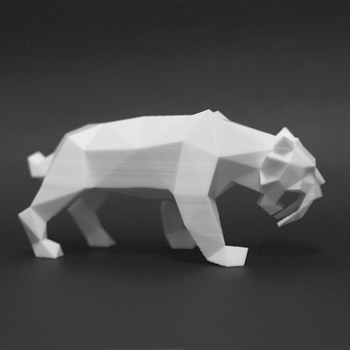 3D Printed Low Poly Animals Collection by FORMBYTE Pinshape