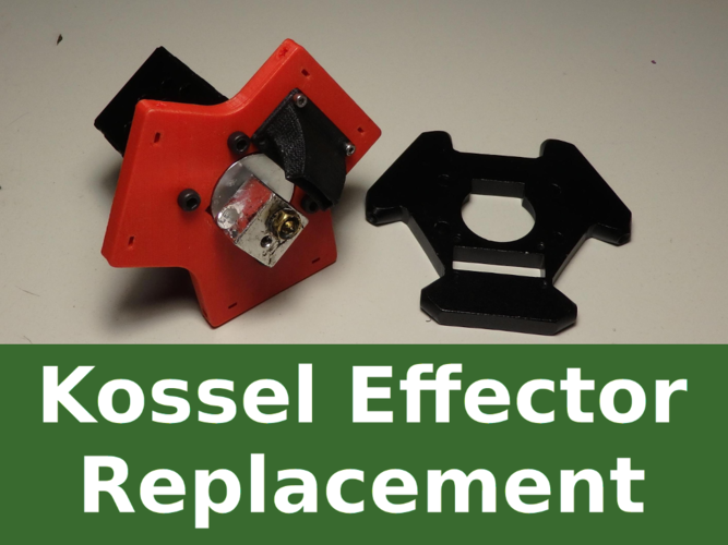 kossel Effector Replacement - clone of original 3D Print 165417