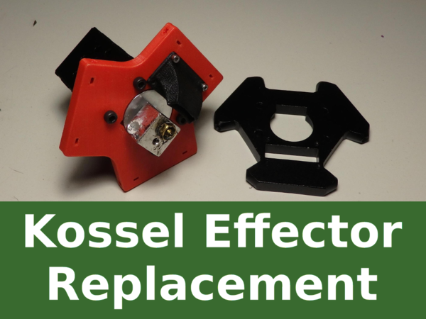 kossel Effector Replacement - clone of original