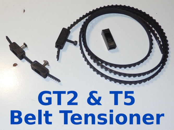 Belt Tensioner - GT2 & T5 3D Print 165418