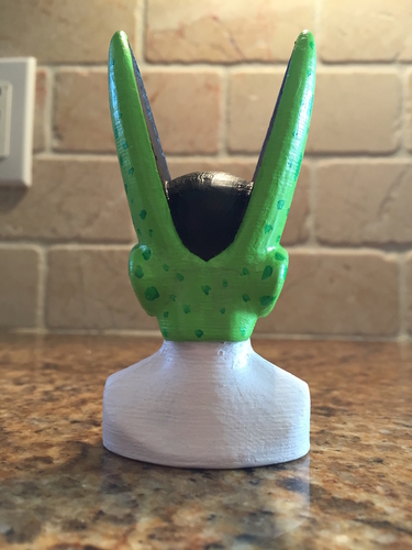 Perfect Cell Head Bust 3D Print 165471