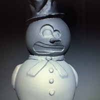 Small Snowman 3D Printing 165476