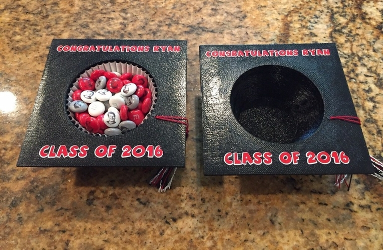 Graduation candy Hats 3D Print 165492