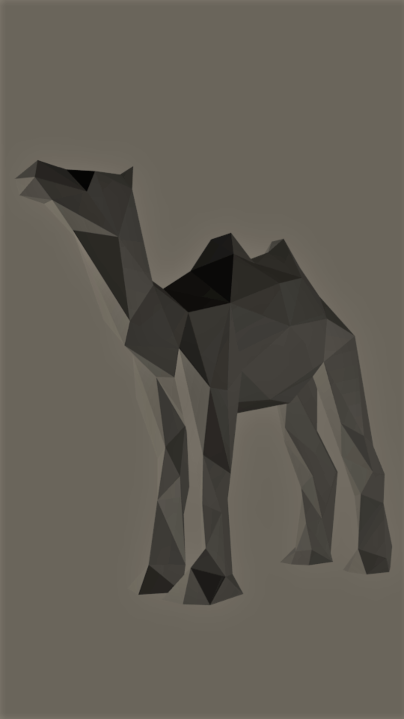 Low-Poly Camel