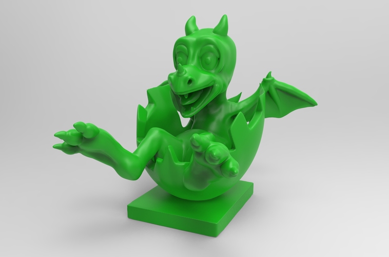 Baby Dragon 3D Print 16556