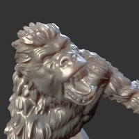 gorilla decoration on the hood of the car - Thumbnail 10