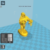 gorilla decoration on the hood of the car - Thumbnail 11