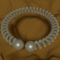 Small Bracelet # 8 3D Printing 16558
