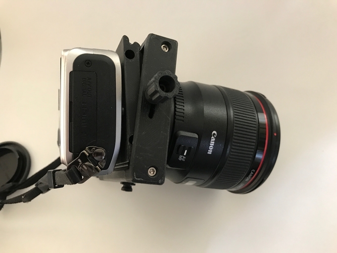 Tilt-Shift Adapter for Canon EF and FD lenses for EOS-M 3D Print 165592