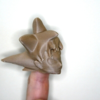 Small Fingerspop Goku 3D Printing 165608
