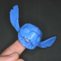 Small Fingerspop Stitch 3D Printing 165651