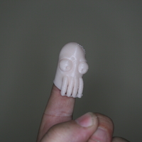 Small Fingerspop Futurama Zoidberg 3D Printing 165658