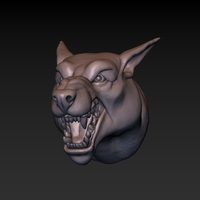 Dog head - Thumbnail 1