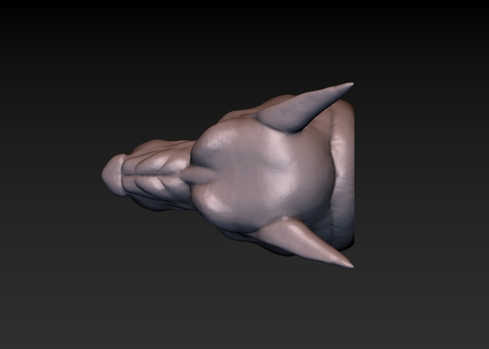 Dog head 3D Print 165792