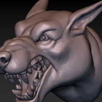Dog head - Thumbnail 12