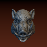 Boar head - Thumbnail 1