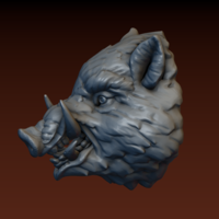 Boar head - Thumbnail 3