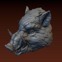 Boar head - Thumbnail 4
