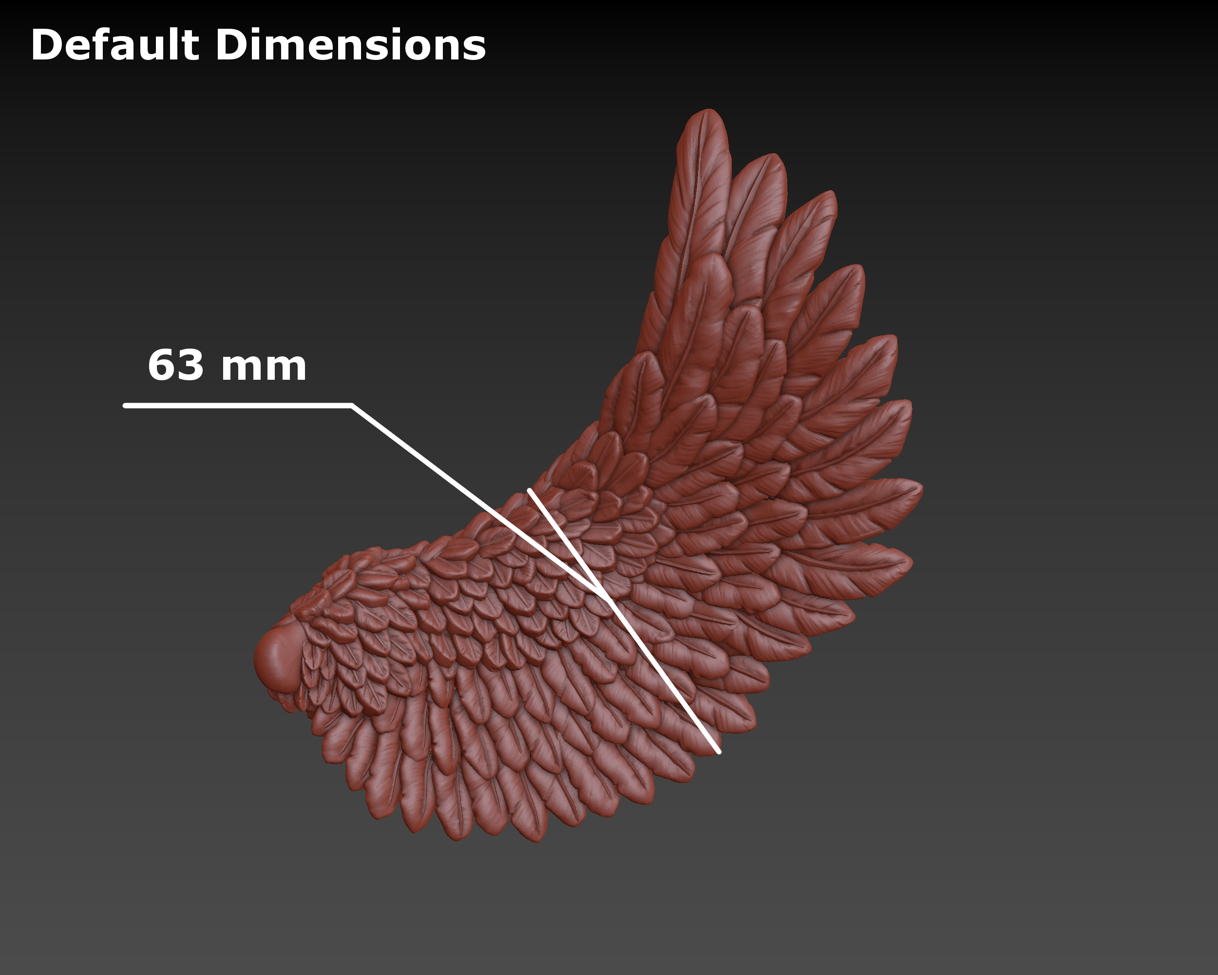 Модель крыло. Wings 3d модели тела.